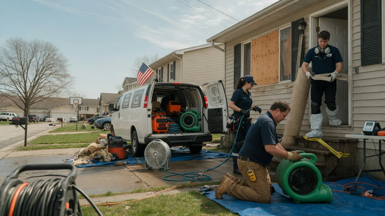 Water Damage Restoration in Lykens, PA near me